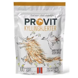 Provit Frysetørket Kyllinghjerter 40G