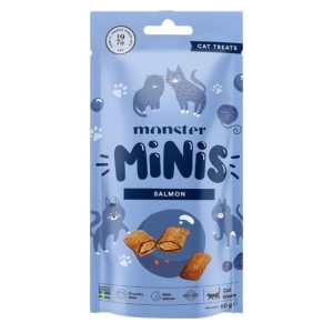 Monster Cat Minis Treats Salmon 60 G