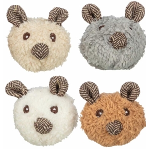 Katteleke 45557 Bjørn I Plysj M/Catnip Ass 8Cm