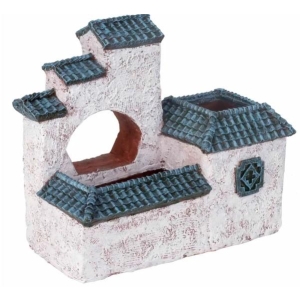 Akvariedekor Hus 18.5X9.2X15.7 cm