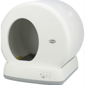 Self-Cleaning Cat Litter Tray, Plastic, 53×55.5×52Cm, White