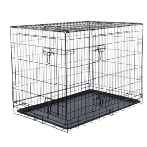 Home Kennel, M: 78 × 62 × 55 Cm, Black