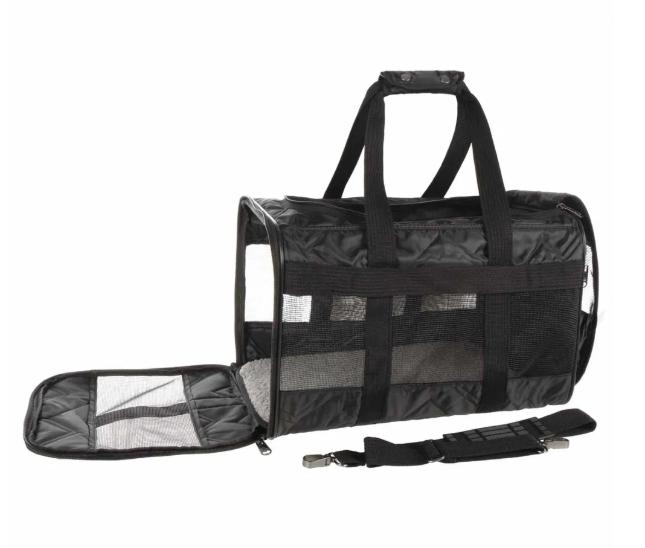 Sherpa Deluxe Pet Carrier Black Medium - Bilde 3