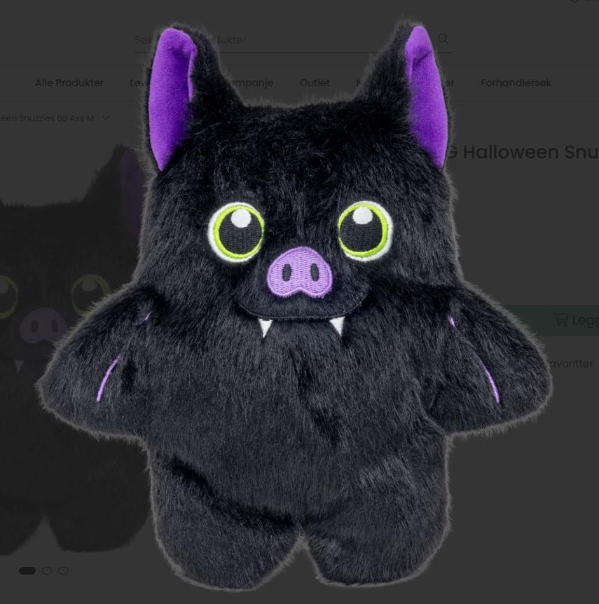 Hundeleke Kong Halloween Snuzzles Bb Ass M