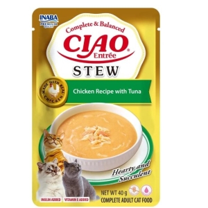 Ciao Cat Meal Entrée Stew Chicken/Tuna 12 St