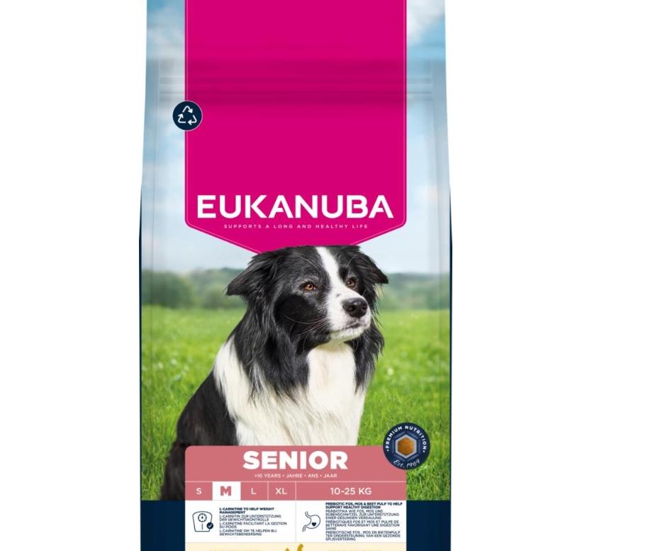 Euk Caring Senior Medium Breed Chicken 15 kg